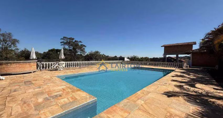 Chácara com 2 dormitórios à venda, 12000 m² por r$ 800.000,00 - jardim vera regina - campo limpo paulista/sp