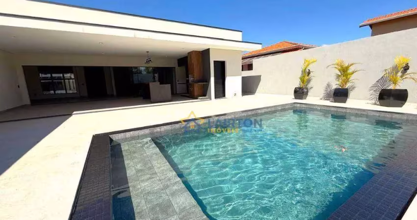 Casa térrea de alto padrão em condomínio fechado – atibaia/sp