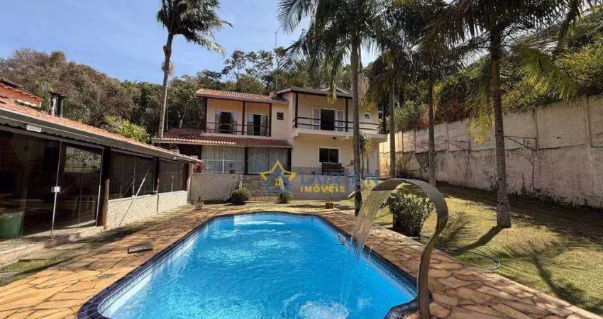 Chácara com piscina e área gourmet à venda no bosque dos palmares, atibaia