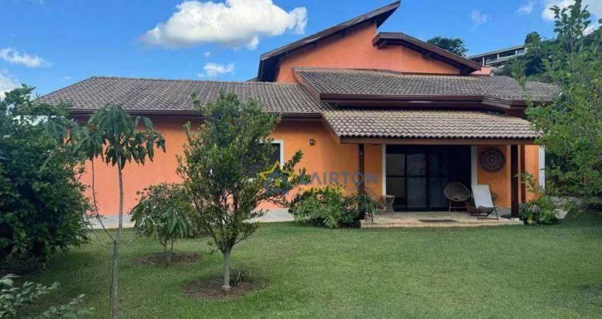 Chácara com 4 dormitórios à venda, 698 m² por r$ 1.600.000,00 - portal dos nobres - atibaia/sp