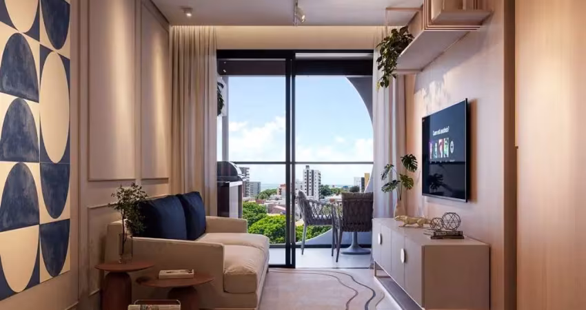 Apartamento para venda em joão pessoa, jardim oceania, 1 dormitório, 1 suíte, 1 banheiro, 1 vaga