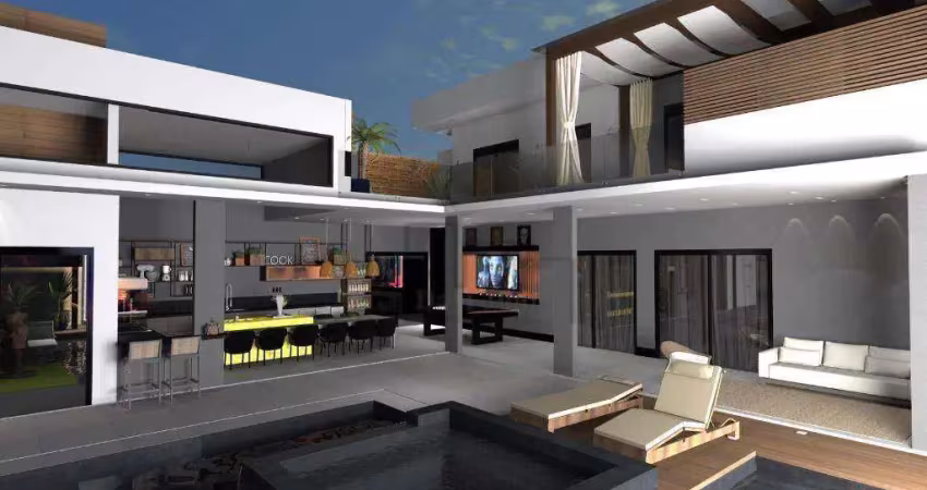 Casa à venda, 680 m² por r$ 3.000.000,00 - condomínio saint charbel - araçoiaba da serra/sp