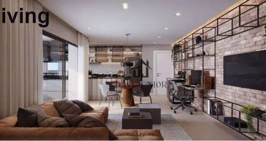 Apartamento com 1 dormitório à venda, 49 m² por r$ 524.000,00 - alto da boa vista - sorocaba/sp