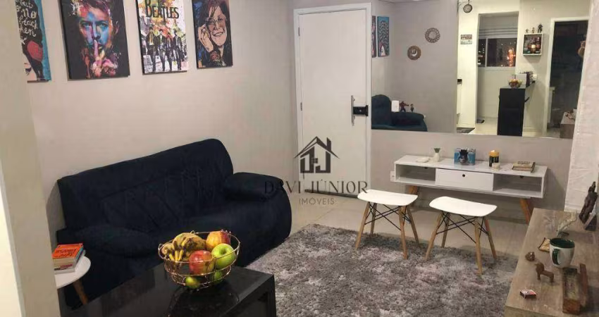 Apartamento com 2 dormitórios à venda, 54 m² por R$ 350.000,00 - Vila Carvalho - Sorocaba/SP