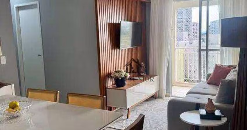 Apartamento com 3 dormitórios à venda, 67 m² por R$ 554.000 - Parque Campolim - Sorocaba/SP