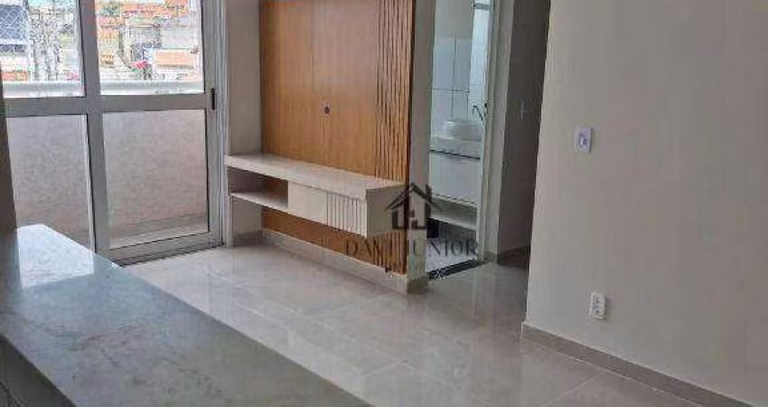 Apartamento com 2 dormitórios para alugar, 49 m² por R$ 1.912,00/mês - Vila Fiori - Sorocaba/SP