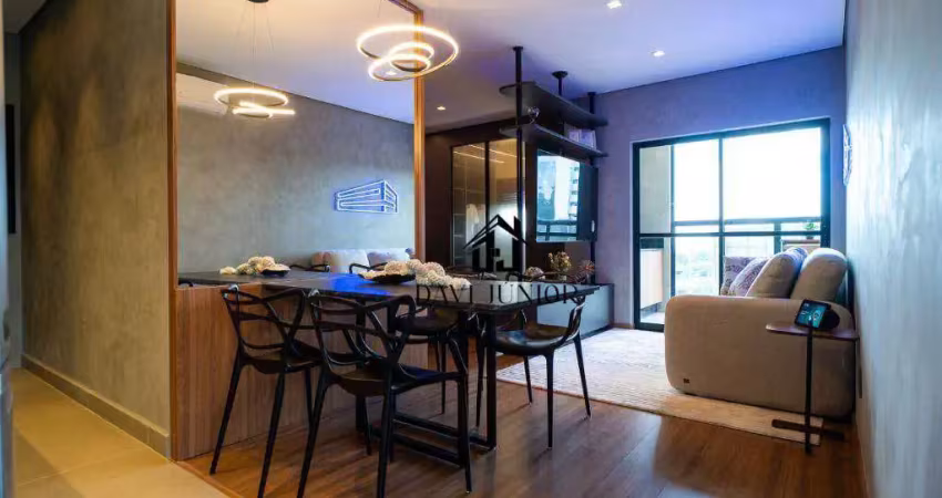 Apartamento com 1 dormitório à venda, 45 m² por r$ 399.900,00 - parque campolim - sorocaba/sp