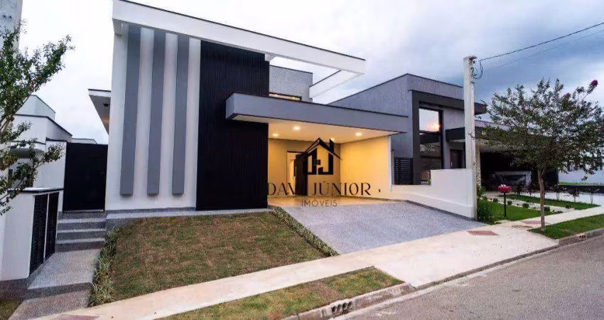Casa com 3 dormitórios à venda, 212 m² por r$ 1.990.000,00 - condomínio chácara ondina - sorocaba/sp