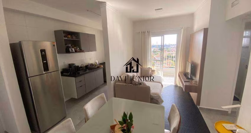 Apartamento com 2 dormitórios sendo 1 suite à venda, 60 m² por R$ 380.000 - Vila Carvalho - Sorocaba/SP