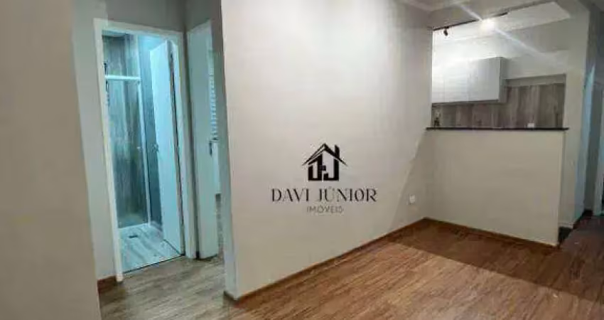 Apartamento com 2 dormitórios à venda, 47 m² por R$ 191.000,00 - Vossoroca - Votorantim/SP