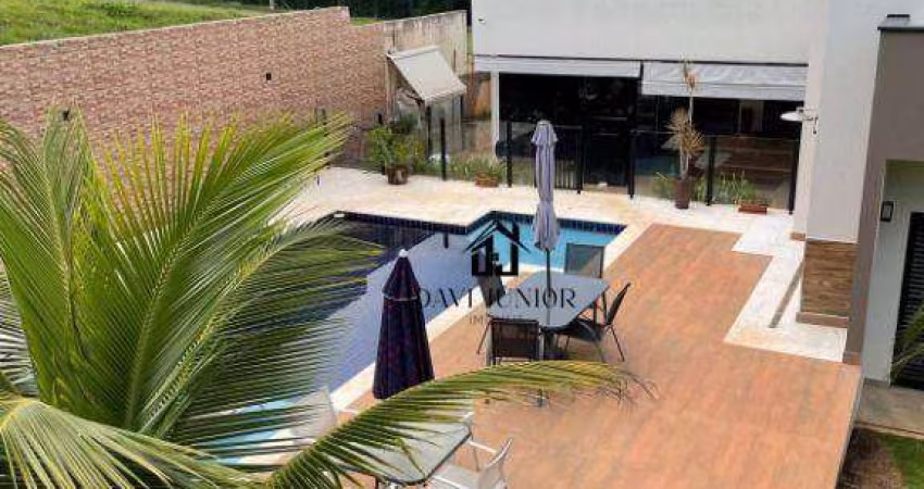 Casa com 5 suites - venda por R$ 4.000.000 ou aluguel por R$ 17.000/mês - Condomínio Fazenda Jequitibá - Sorocaba/SP