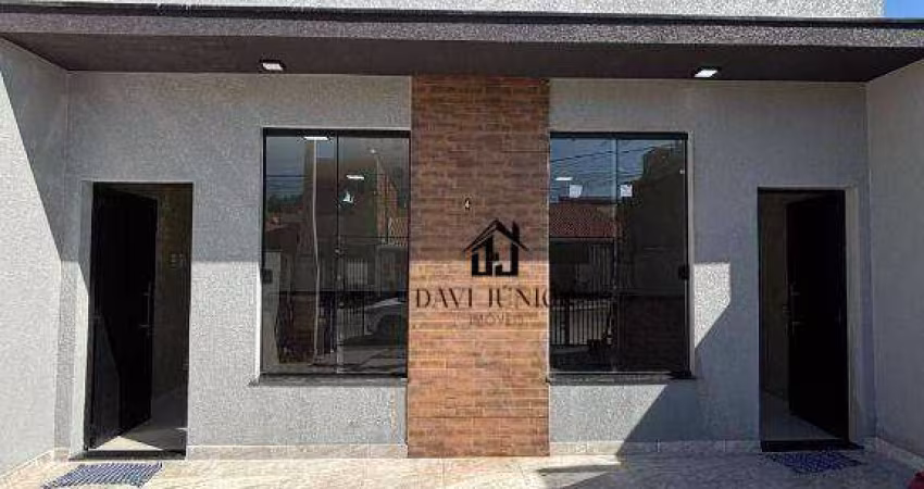 Casa com 2 dormitórios à venda, 52 m² por R$ 250.000,00 - Jd Residencial Villaggio Ipanema I - Sorocaba/SP