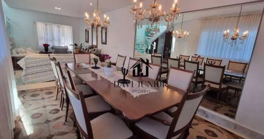 Casa com 5 dormitórios sendo 3 suites, 740 m² - venda por r$ 3.200.000 ou aluguel por r$ 16.053/mês - condomínio vivendas do lago - sorocaba/sp