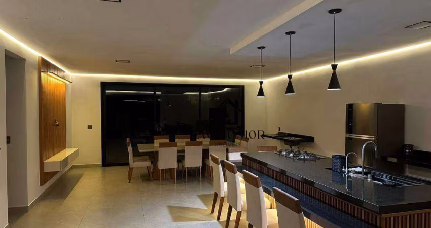 Casa com 4 suites com closet à venda, 370 m² por r$ 2.300.000 - condomínio fazenda jequitibá - sorocaba/sp
