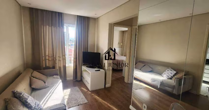 Apartamento com 2 dormitórios para alugar, 47 m² por r$ 2.000/mês - jardim vera cruz - sorocaba/sp