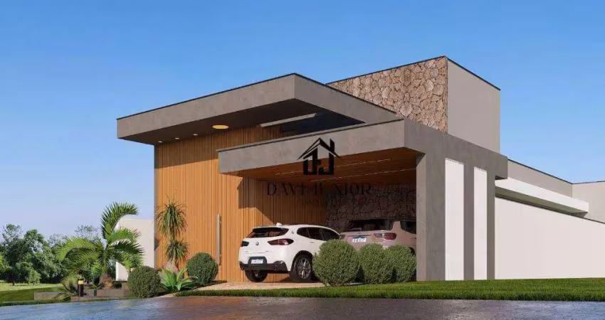 Casa com 3 suítes à venda, 210 m² por r$ 2.100.000 - condomínio chácara ondina - sorocaba/sp