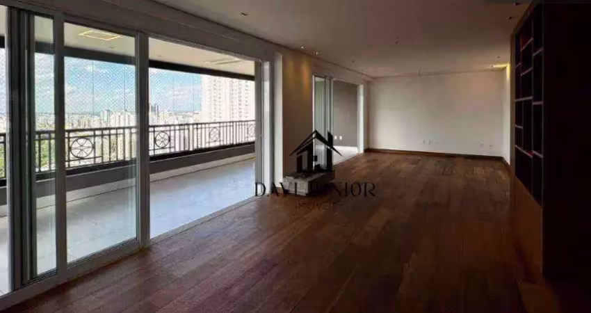 Apartamento com 4 suites, 314 m² - venda por r$ 4.700.000 ou aluguel por r$ 23.997/mês - parque campolim - sorocaba/sp