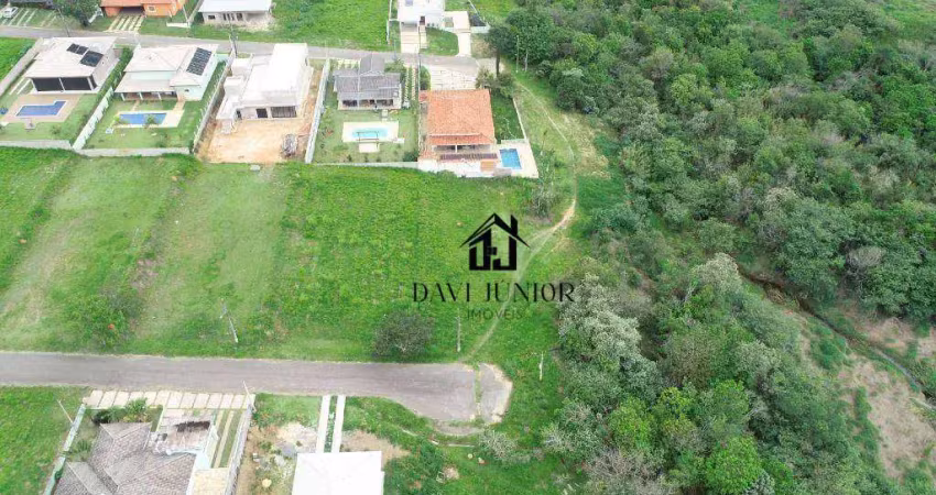 Terreno à venda, 800 m² por r$ 155.000,00 - condomínio village da serra - araçoiaba da serra/sp