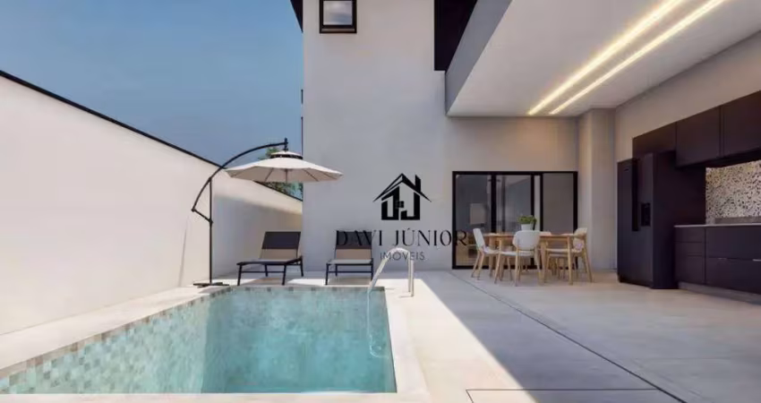 Casa com 3 suítes, sendo 1 com closet à venda, 218 m² por r$ 1.450.000 - condomínio villagio wanel - sorocaba/sp