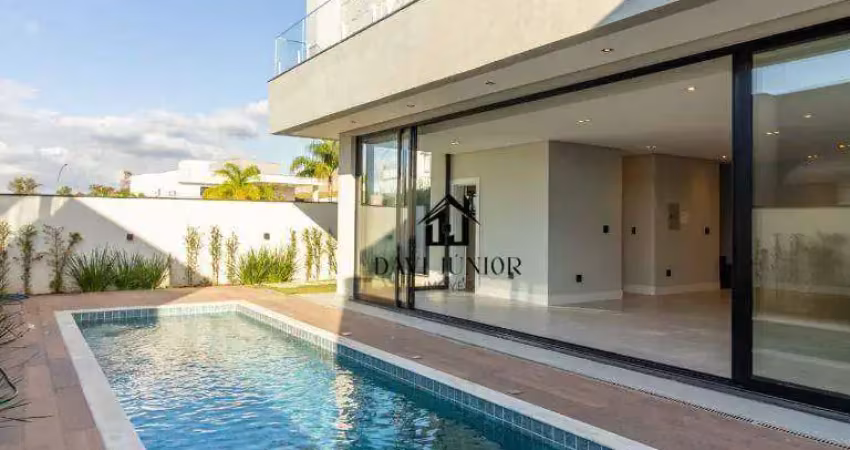 Casa com 3 suítes sendo 1 master com closet à venda, 281 m² por r$ 0 - condomínio alphaville nova esplanada 3 - votorantim/sp