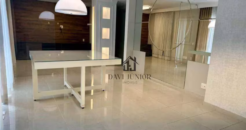 Apartamento com 3 suítes para alugar, 137 m² por r$ 7.000,00/mês - jardim judith - sorocaba/sp