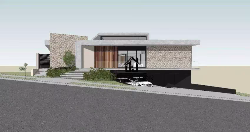 Casa com 3 suites à venda, 360 m² por r$ 2.800.000 - condomínio bouganville - sorocaba/sp
