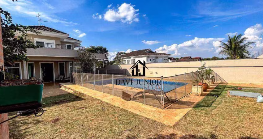 Casa com 4 suites sendo 1 com closet à venda, 535 m² por r$ 1.990.000 - condomínio vivendas do lago - sorocaba/sp