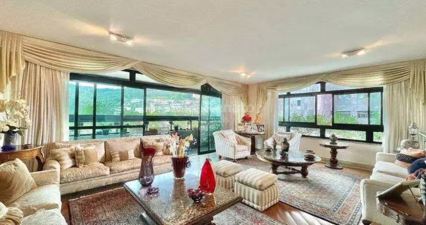 Apartamento com 4 quartos à venda na Rua Serranos, Serra, Belo Horizonte