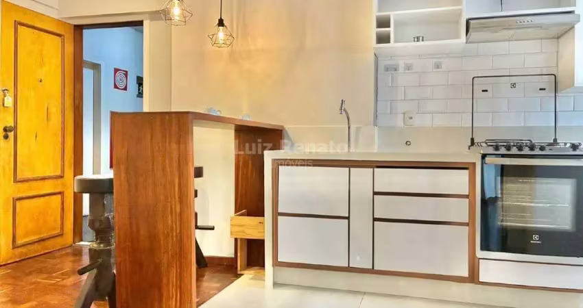 Apartamento mobiliado para locação com 2 quartos e 1 vaga