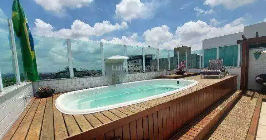Cobertura para alugar, 4 quartos, 260m² de área no bairro dona clara
