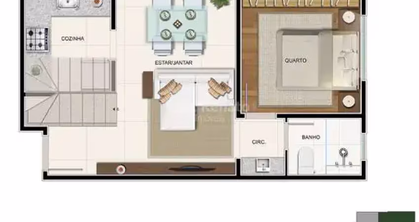 Apartamento duplex à venda no bairro sagrada família