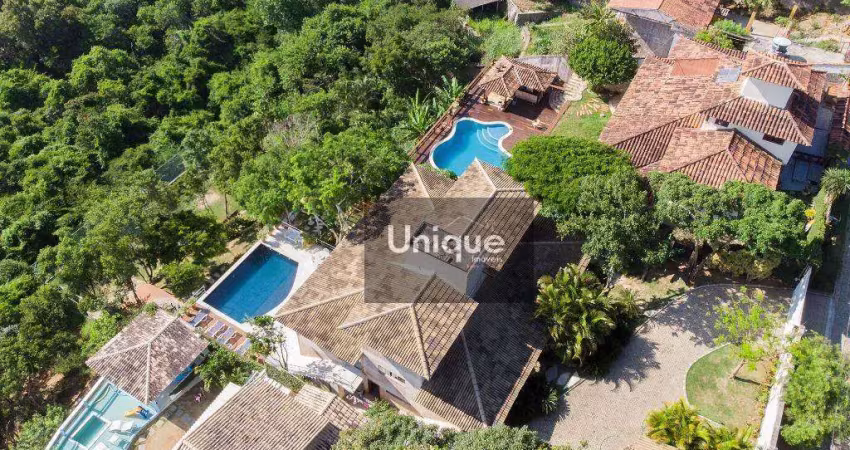 Casa com 6 dormitórios à venda, 800 m² por r$ 4.500.000,00 - alto de búzios - armação dos búzios/rj