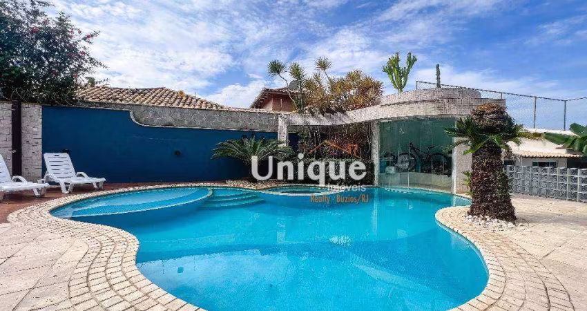 Casa com 3 dormitórios à venda, 320 m² por R$ 2.500.000,00 - Geribá - Armação dos Búzios/RJ