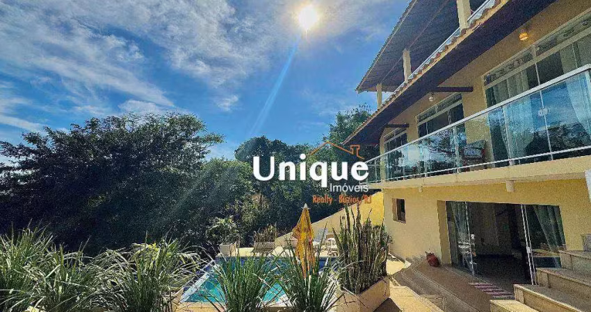 Casa com 4 dormitórios à venda, 370 m² por r$ 2.300.000,00 - ferradurinha - armação dos búzios/rj