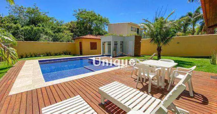 Casa com 5 dormitórios à venda, 438 m² por R$ 3.500.000,00 - Marina - Armação dos Búzios/RJ