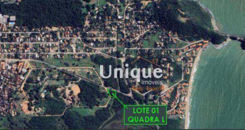 Terreno à venda, 2466 m² por R$ 500.000,00 - Arpoador da Rasa - Armação dos Búzios/RJ