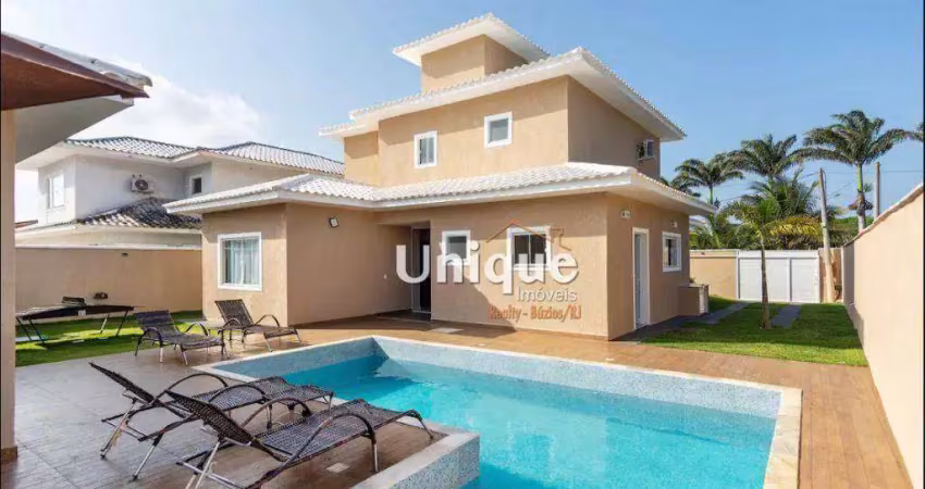 Casa com 4 dormitórios à venda, 210 m² por R$ 1.500.000,00 - Caravelas - Armação dos Búzios/RJ