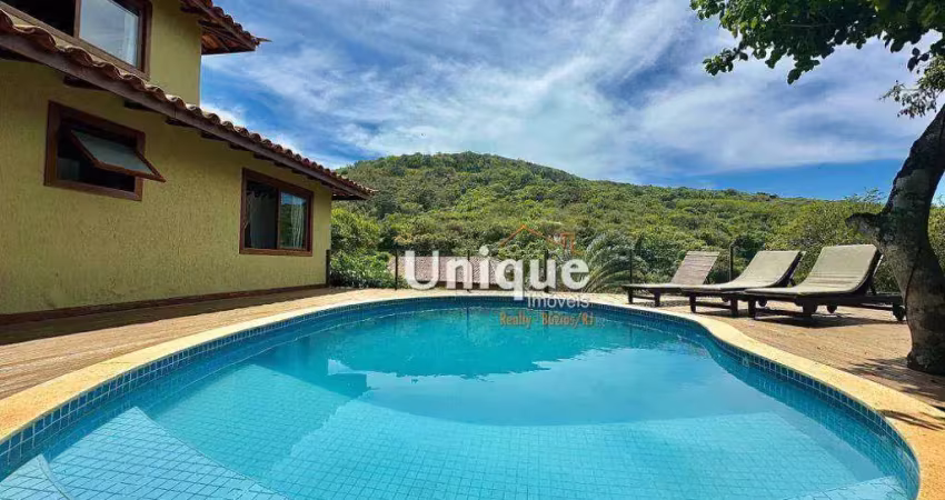 Casa com 4 dormitórios à venda, 250 m² por r$ 2.800.000,00 - forno  - armação dos búzios/rj