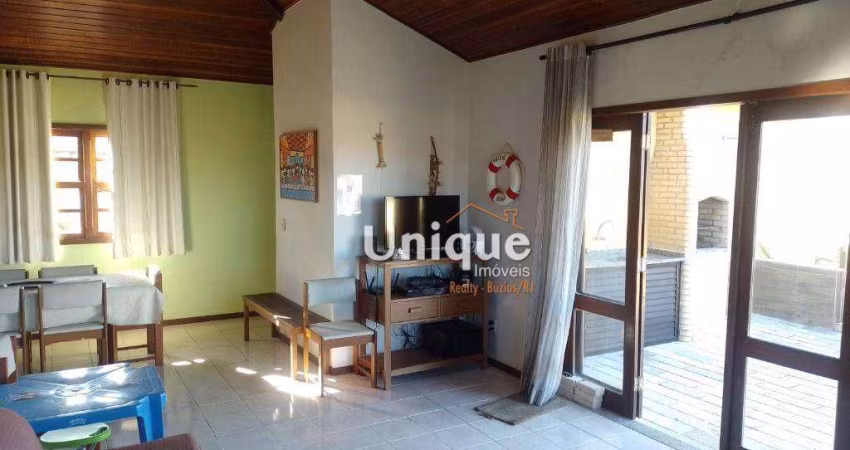 Apartamento com 3 dormitórios à venda, 120 m² por R$ 1.250.000,00 - Manguinhos - Armação dos Búzios/RJ