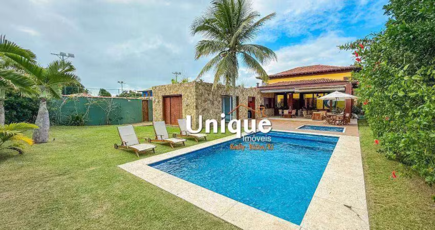 Casa com 6 dormitórios para alugar, 500 m² por r$ 4.000,00/dia - manguinhos - armação dos búzios/rj