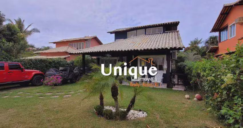 Casa com 4 dormitórios à venda, 198 m² por r$ 2.300.000,00 - village da ferradura - armação dos búzios/rj