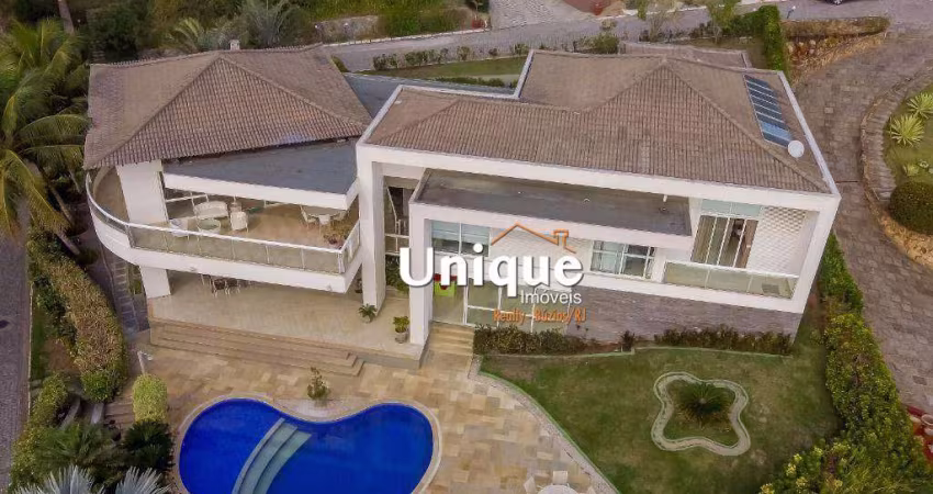 Casa com 5 dormitórios à venda, 400 m² por R$ 7.800.000,00 - Geribá - Armação dos Búzios/RJ