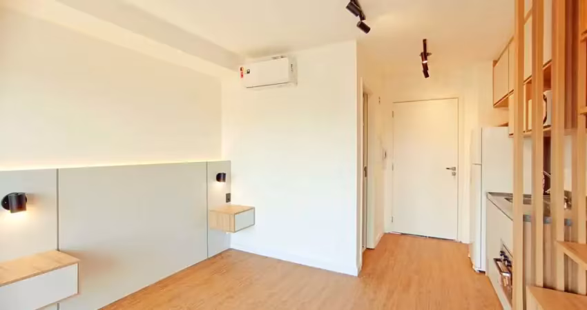 Studio 24m2, 1 dorm. (suite), para venda ou locação - r$ 2.900,00 ao lado do shopping eldorado, pin