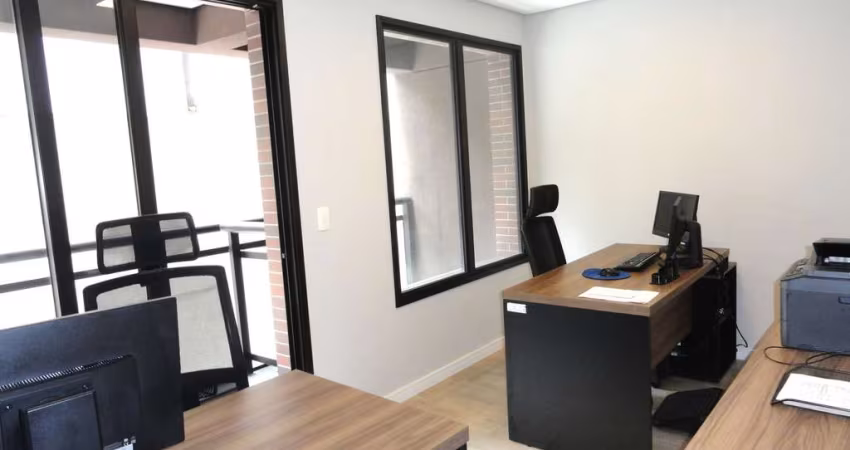 Conjunto comercial com duas salas, 1 vaga, 27m² à venda, próximo metrô  Vergueiro,  Aclimação, São