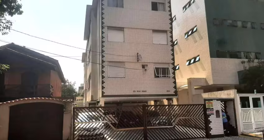 Apartamento de frente à venda  no itararé com 52m² de 2 dormitórios a 300 metros  da praia em são v