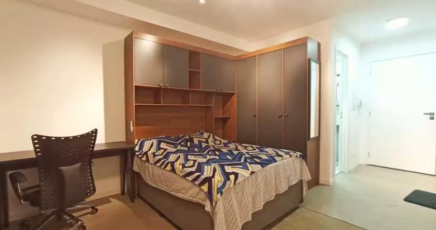 Studio 24m2, 1 dorm. (suite), mobiliado, para locação, ao lado do shopping eldorado, pinheiros, são