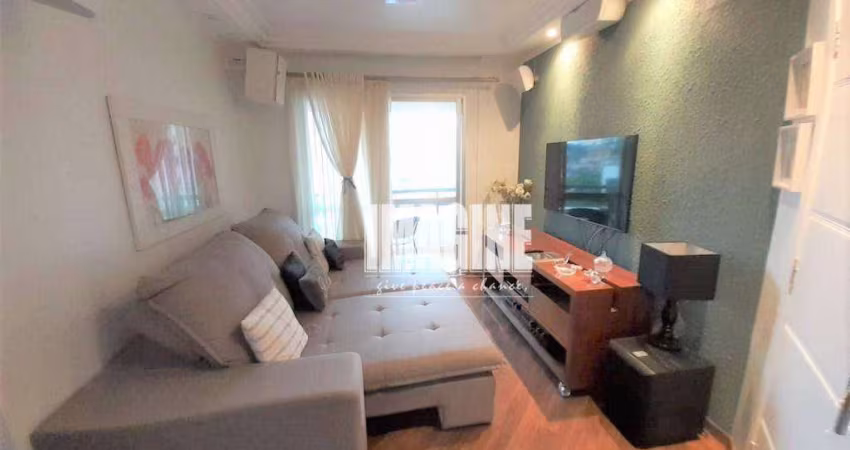 Apto no Tatuapé com 3 Dorms sendo 1 Suíte, 2 Vagas, 80m²