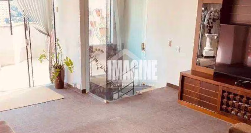 Cobertura no Tatuapé com 4 Dorms sendo 2 Suítes, 3 Vagas, 180m²