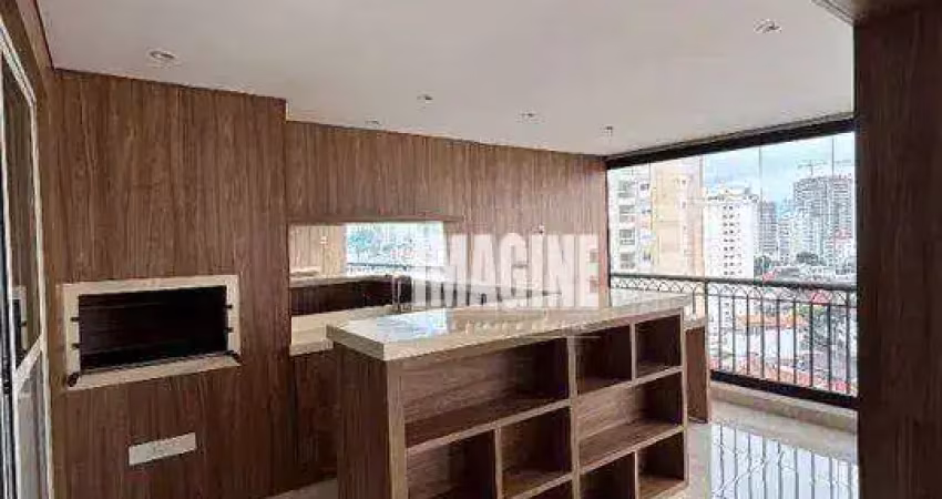Apartamento na mooca com 3 dormitórios sendo 3 suítes ,3 vagas, 156 m²