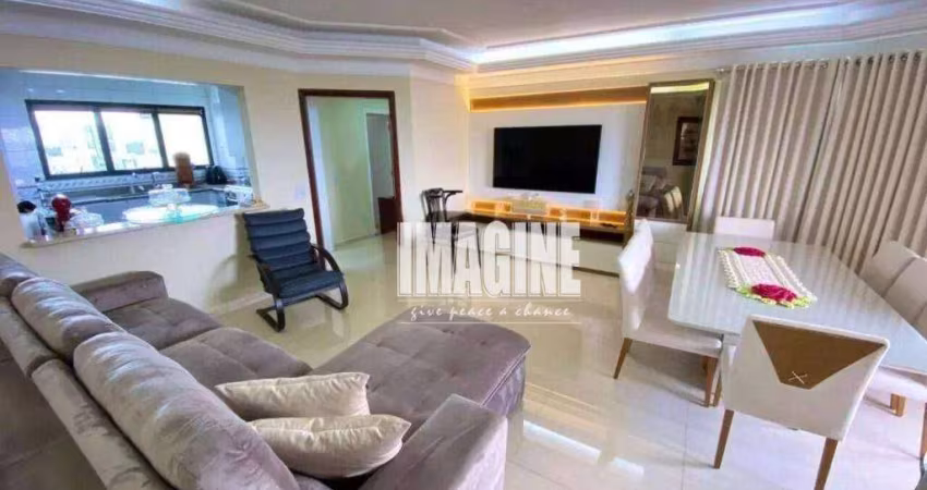 Apartamento no Tatuapé com 3 Dormitórios sendo 3 Suítes, 3 Vagas, 127 m²